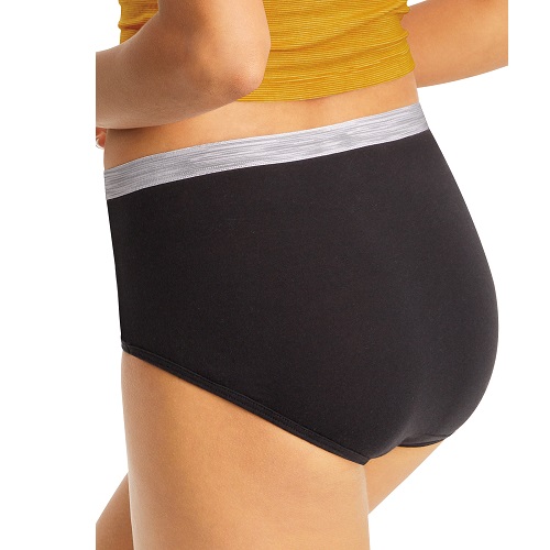 Paquete de 8 panties para dama tipo brief talla 7 marca Hanes - Imagen 2