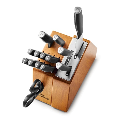 Juego de cubiertos autoafilables de 15 piezas marca Select by Calphalon