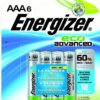 6 Pilas AAA Marca Energizer