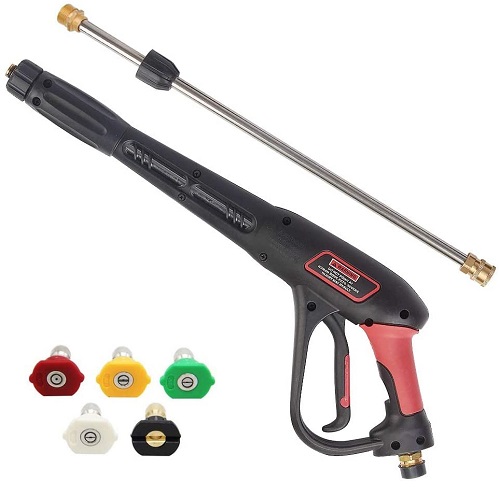 Pistola de lavado a presión con varita de 20.9 in marca Twinkle Star