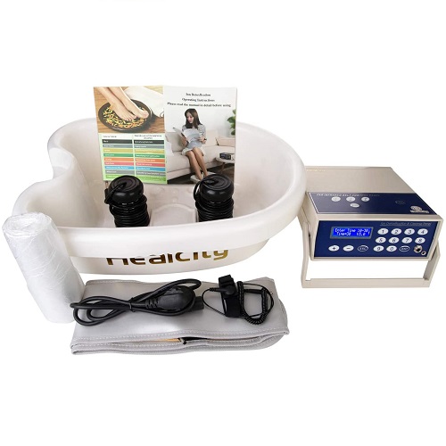 Maquina de desintoxicación para baño de pies marca Healcity