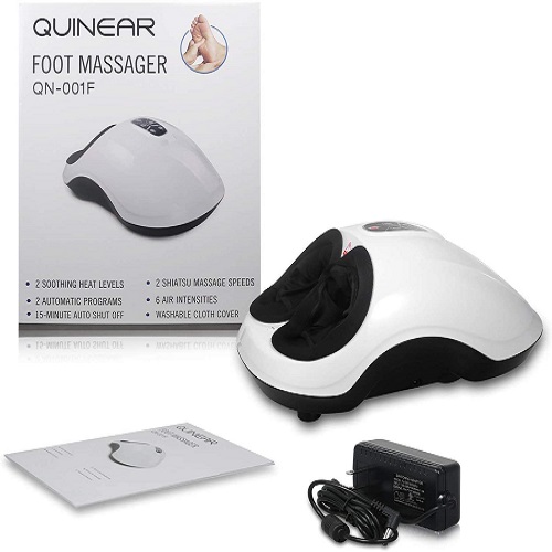 Masajeador de pies con compresión de calor marca QUINEAR - Imagen 4