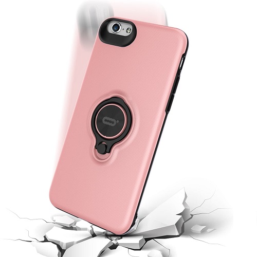 Case para iphone 6 plus de color rosa marca Iconflang - Imagen 3