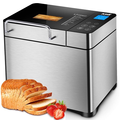 Maquina de pan de acero inoxidable con capacidad de 2lb marca KBS