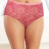 Paquete de 5 panties para dama talla 11 marca Just My Size
