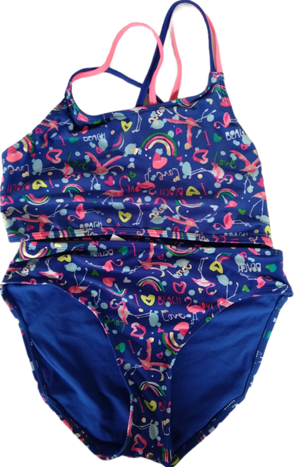 Bikini de dos piezas para niña talla XXL(18) marca Cat & Jack
