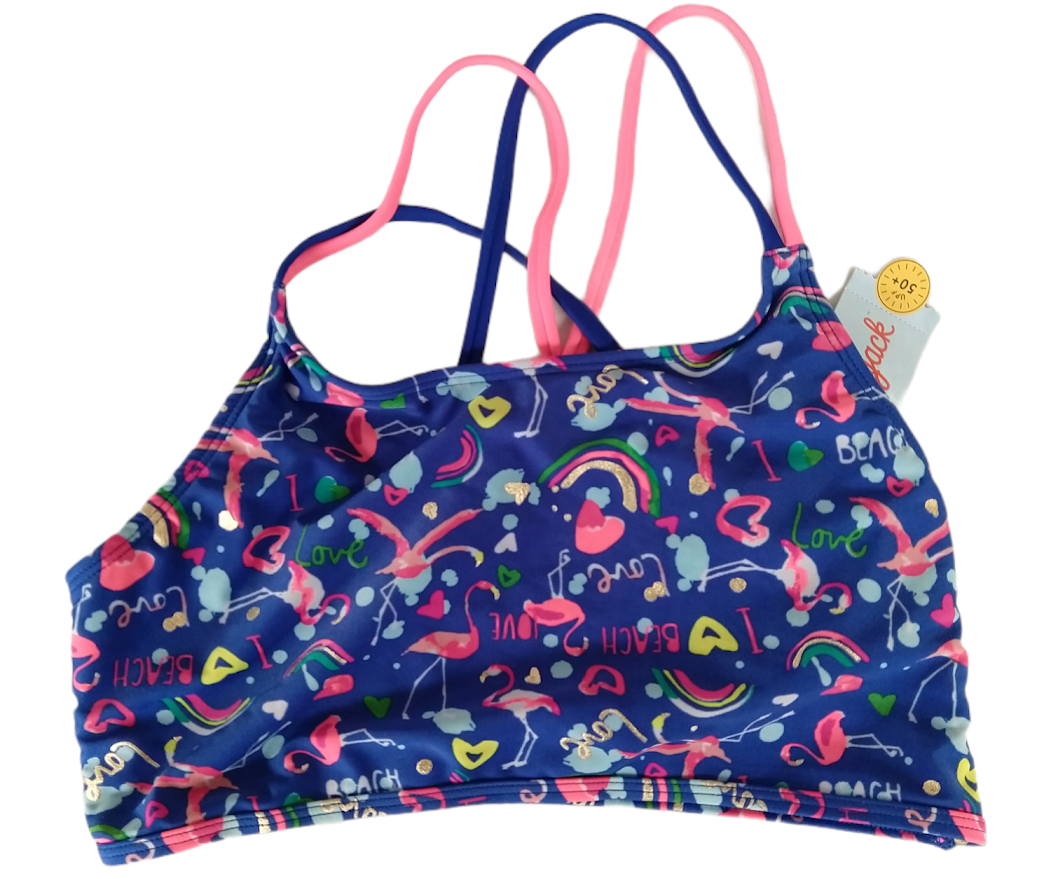 Bikini de dos piezas para niña talla XXL(18) marca Cat & Jack - Imagen 3