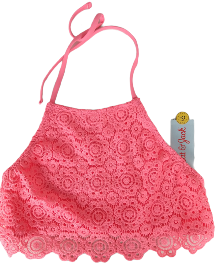 Traje de baño de dos piezas para niña talla XL(14/16) marca Cat&Jack - Imagen 2