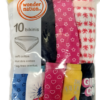 10 calzones corte bikini Talla 8 para niña Marca Wonder Nation
