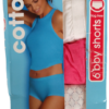 4 Calzones tipo bóxer Talla  5/S Marca fruit of the loom
