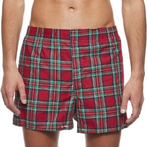 Paquete de 5 bóxer para caballero talla M/M (32-34) marca Hanes