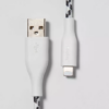 Cable trenzado lightning a USB-A de 6ft marca Heyday