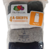 Paquete de 4 camisas de tirantes para niños talla S (6-8) marca Fruit of the Loom