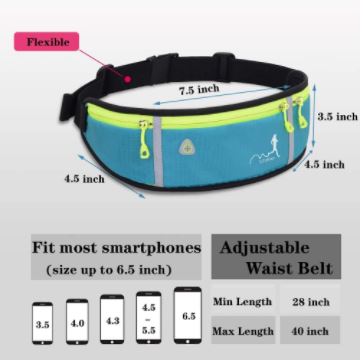 Cangurera impermeable deportiva marca Tanluhu - Imagen 3