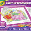 Almohadilla de calco iluminada marca Crayola