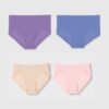 4 Panties De Corte Alto Para Dama Talla M - Marca Hanes