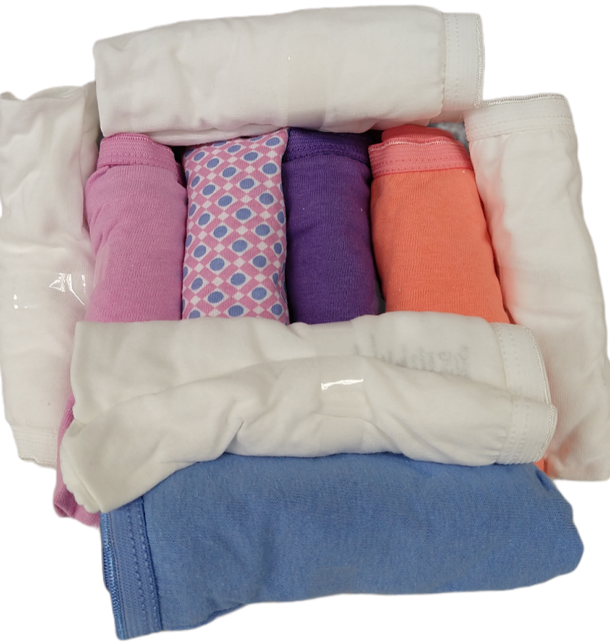 Paquete de 9 panties para dama talla 7 marca Hanes - Imagen 3