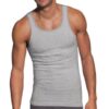 Paquete de 6 camisas de tirantes para caballero talla S/P marca Hanes