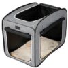 Jaula portátil para mascotas. 30.7" x 19.7" x 9.8". Marca Petsfit.