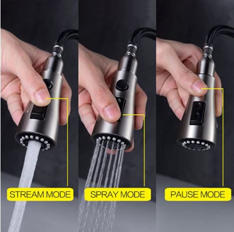 Lavamanos para cocina de una sola manija Marca WEWE - Imagen 3