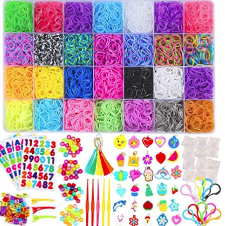 Kit de ligas de colores para pulsera marca InCraft