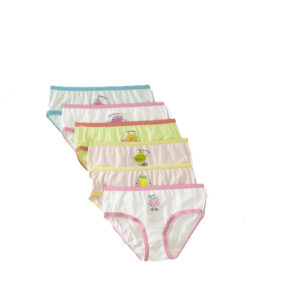 Paquete de 6 calones para niña talla 12 marca Maindenform