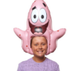 Cabeza inflable de Patricio para niños marca Bob Esponja