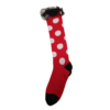 Calcetas a las rodillas de Minnie Mouse talla 10-4