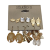Conjunto de aretes para dama marca Studio S