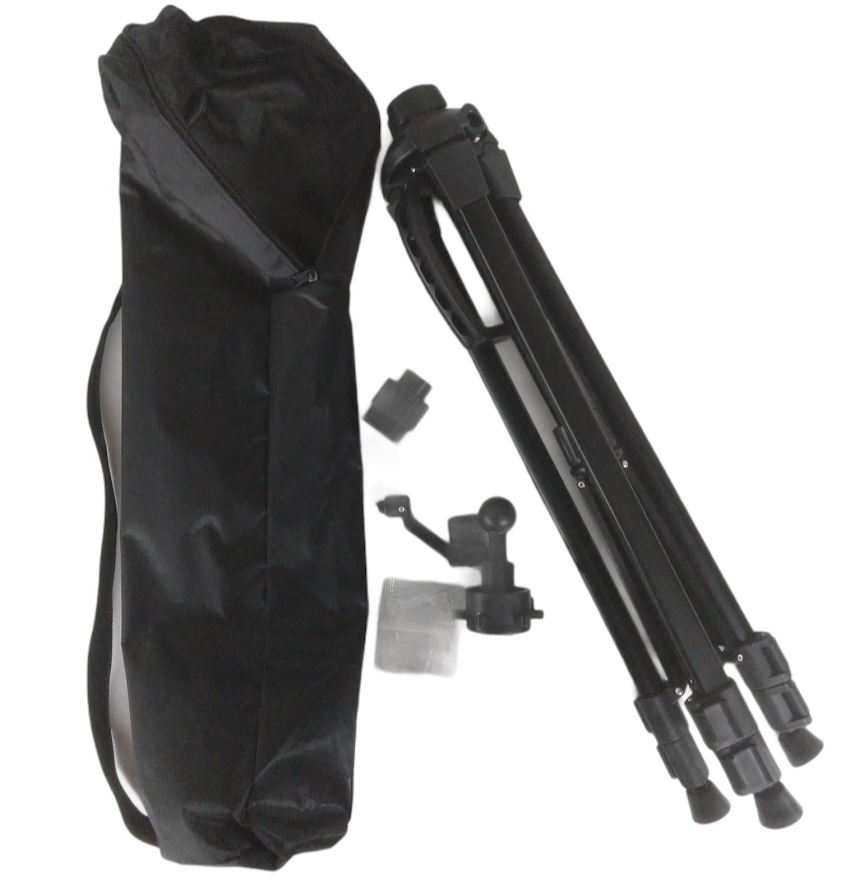 Tripié color negro de aluminio resistente - Imagen 2