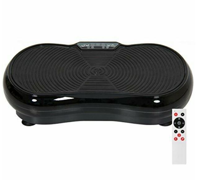 Plataforma de vibración de cuerpo completo c/control remoto y bandas