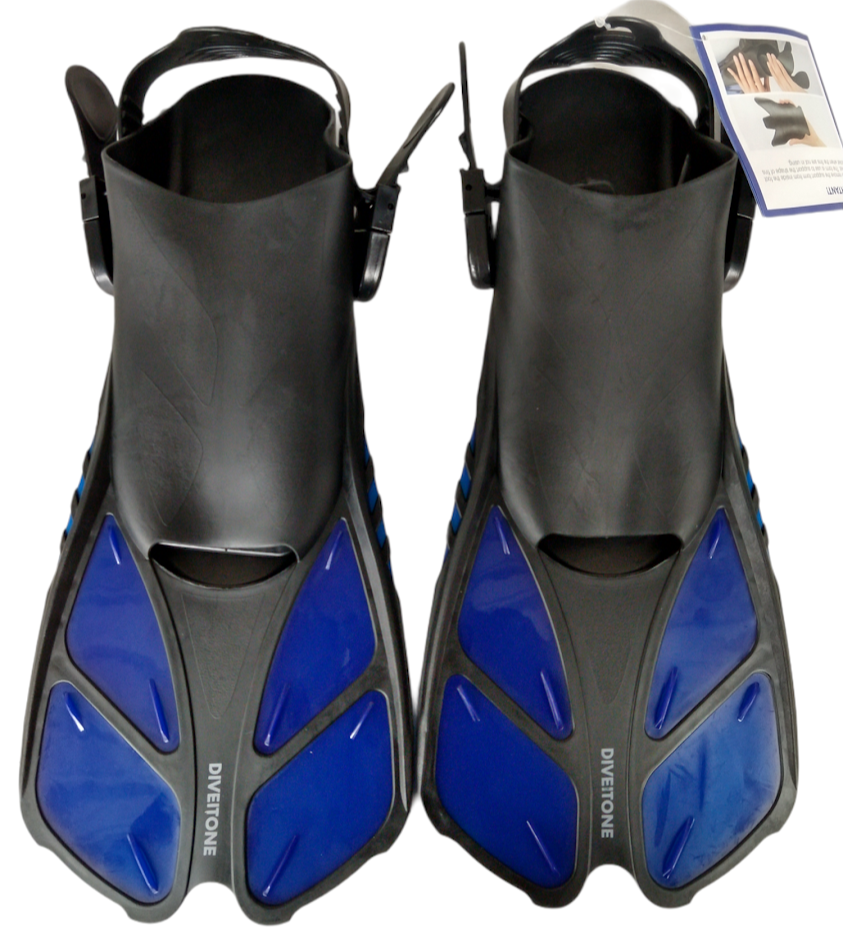 Aletas de buceo talla L/XL marca Diveitone