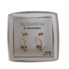 Aretes de aro Love y XO. Marca Sugarfix
