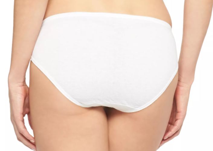 5 Calzones corte bikini Talla 6 Marca Hanes - Imagen 2