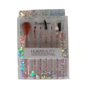 Set de 7 brochas para maquillaje profesional. Marca Huxia Beauty