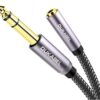 Cable de extensión de 3.5 (hembra) a 6.35 (macho). Marca Dukabel