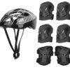 Kit de protección para patinaje. Color Negro. Marca OhhGo
