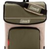 Enfriador plegable con capacidad de 54 latas. Color Verde. Marca Coleman
