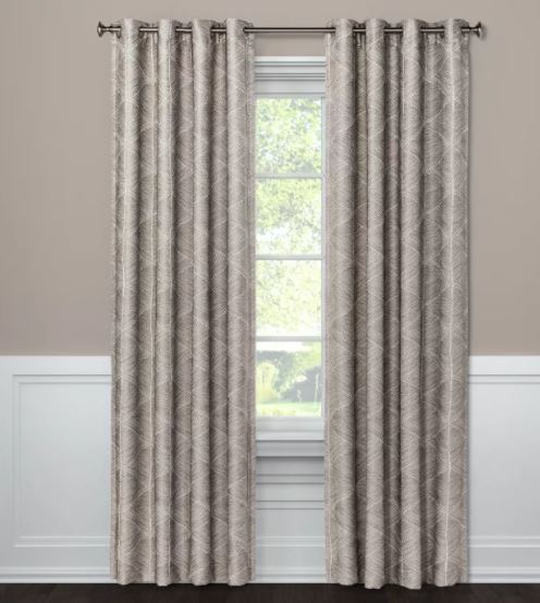 Par de cortinas de 95" x 50" Modelo Modern Stroke Marca Project 62