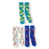 Pack de 3 pares de calcetines Nickelodeon Nic 90s para hombre