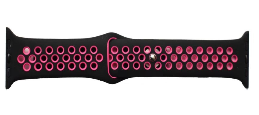 Extensible Para Apple Watch Color negro y rosa