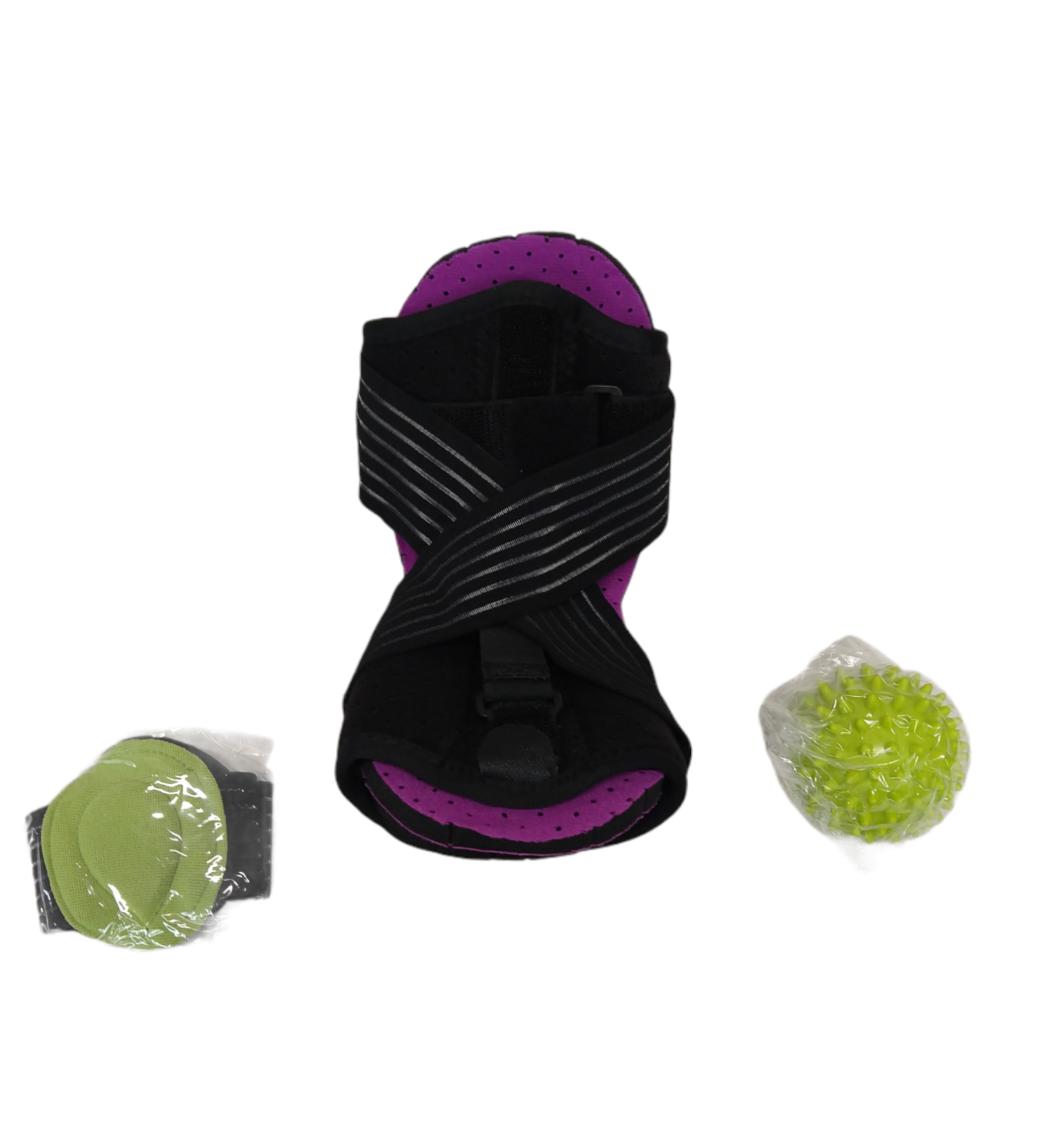 Kit de recuperación de noche de fascitis plantar.