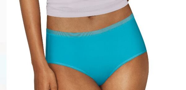 6 Calzones para mujer Talla 8 Marca Hanes