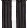 Par de cortinas negras 42 X 63 Marca Eclipse