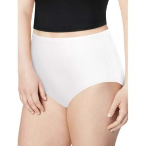 Alternative view of Paquete de 6 calzones blancos de corte brief, talla 13 - Marca JMS
