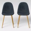 Silla de comedor de terciopelo Marca Proyect 62