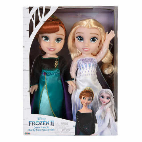 Paquete de dos munecas Anna y Elsa de Frozen 2 Segunda que Barato