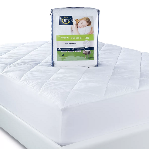 Cojín de colchón de proteccion total tamaño Queen marca Serta