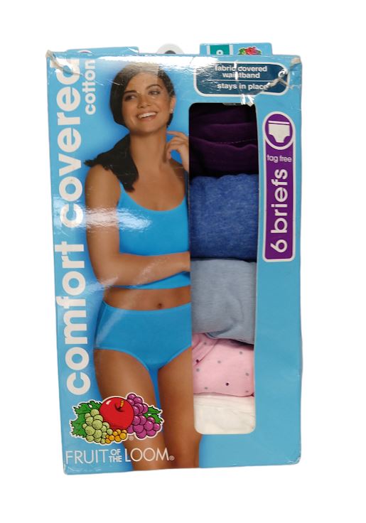 5 calzones Corte brief Talla 2x Marca Fruit Of The Loom - Imagen 2