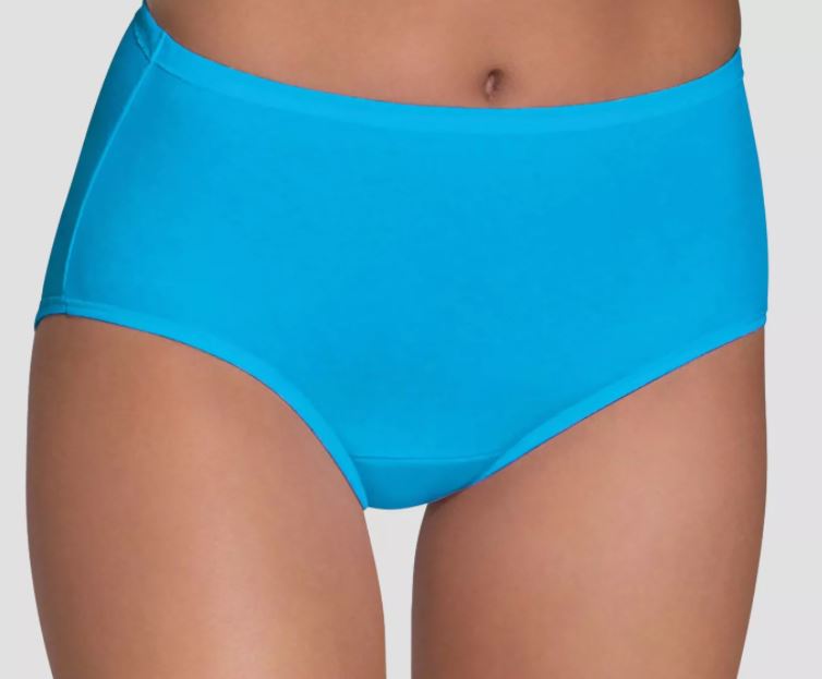 6 calzones Corte brief para dama Talla 2x Marca Fruit Of The Loom